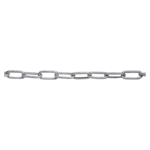 KETTING, LANGE SCHALM, VUURVERZINKT