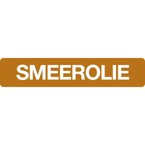 STICKER, SMEEROLIE