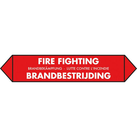 STICKER, BRANDBESTRIJDING