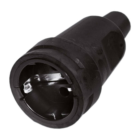 ZWARE VOLRUBBER KOPPELCONTACTSTOP 230V