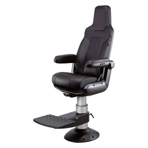 NORSAP 1600 COMFORT S ROND MET FLENSVOET 63/80 ALUMINIUM FLATBACK ZWART
