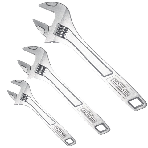 T8 VERSTELBARE MOERSLEUTEL SET 3 DELIG 150MM/200MM/250MM