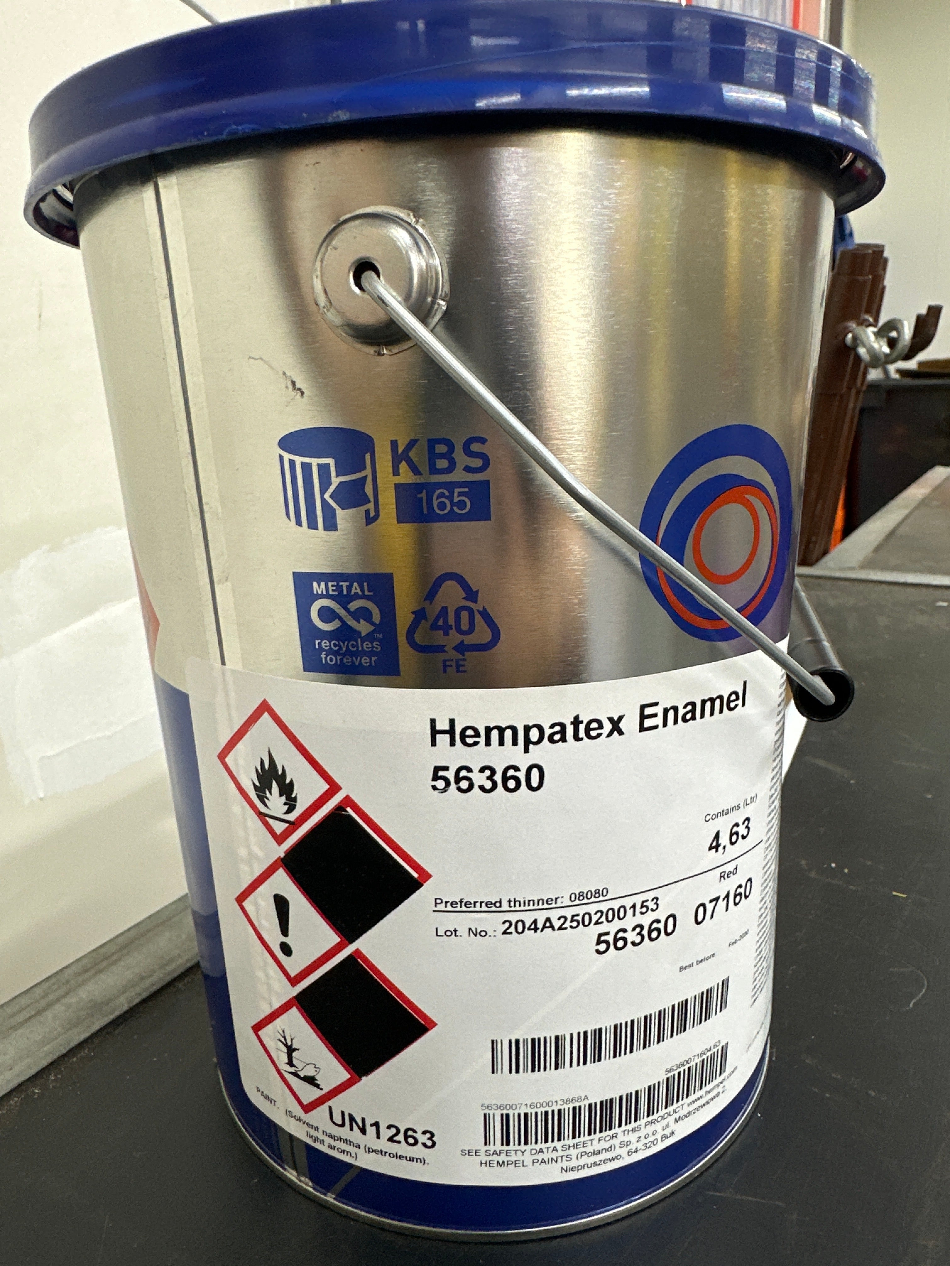 5L Hempatex Enamel 56360