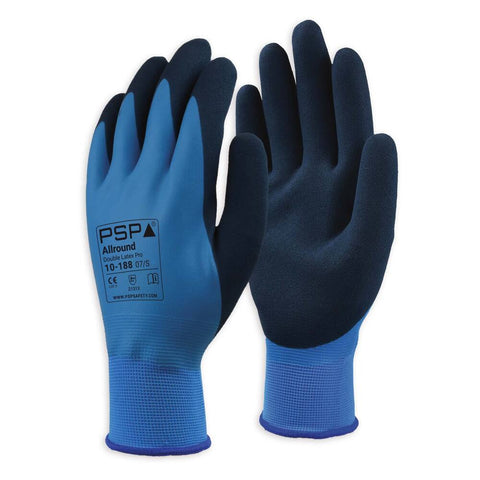 HANDSCHOEN PSP 10-188 ALLROUND DOUBLE LATEX PRO