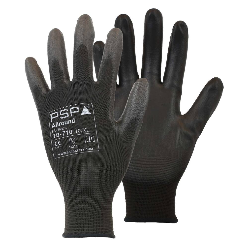 HANDSCHOEN PSP 10-710 ALLROUND PU BLACK