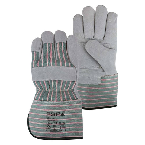 HANDSCHOEN PSP 37-141 CORIUM CANADIAN SPLIT GREEN PALMVERSTERKING, MT 10/XL