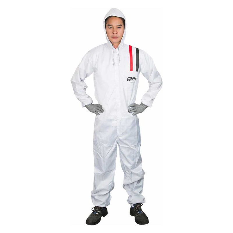 Colad Nylon Spuitoverall met capuchon