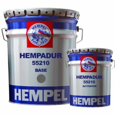 Hempathane Topcoat 55210 5L Kleur 11480 Middengrijs