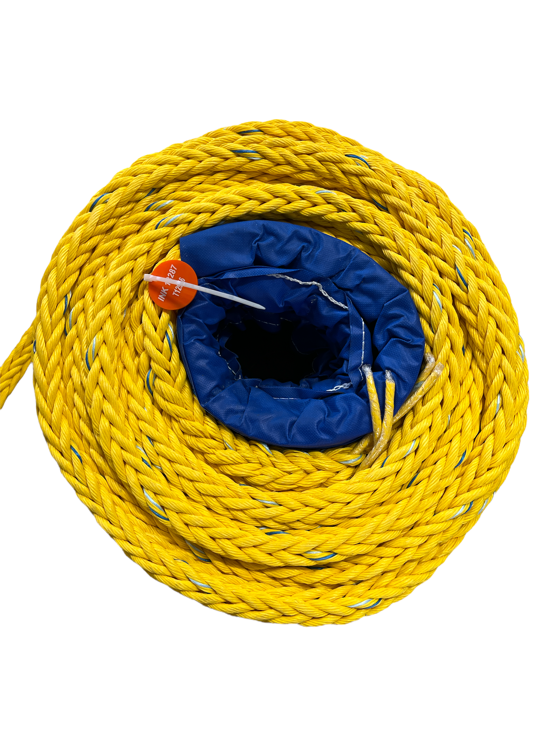 12 strengs Landvast 25 meter 24mm met paaloog Leotec