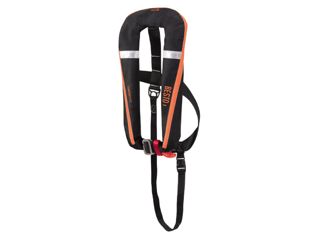 Besto Comfort Fit 165N Automatisch reddingsvest met Harnas