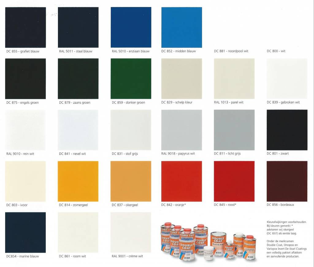 Double Coat zijdeglans set 1 kg