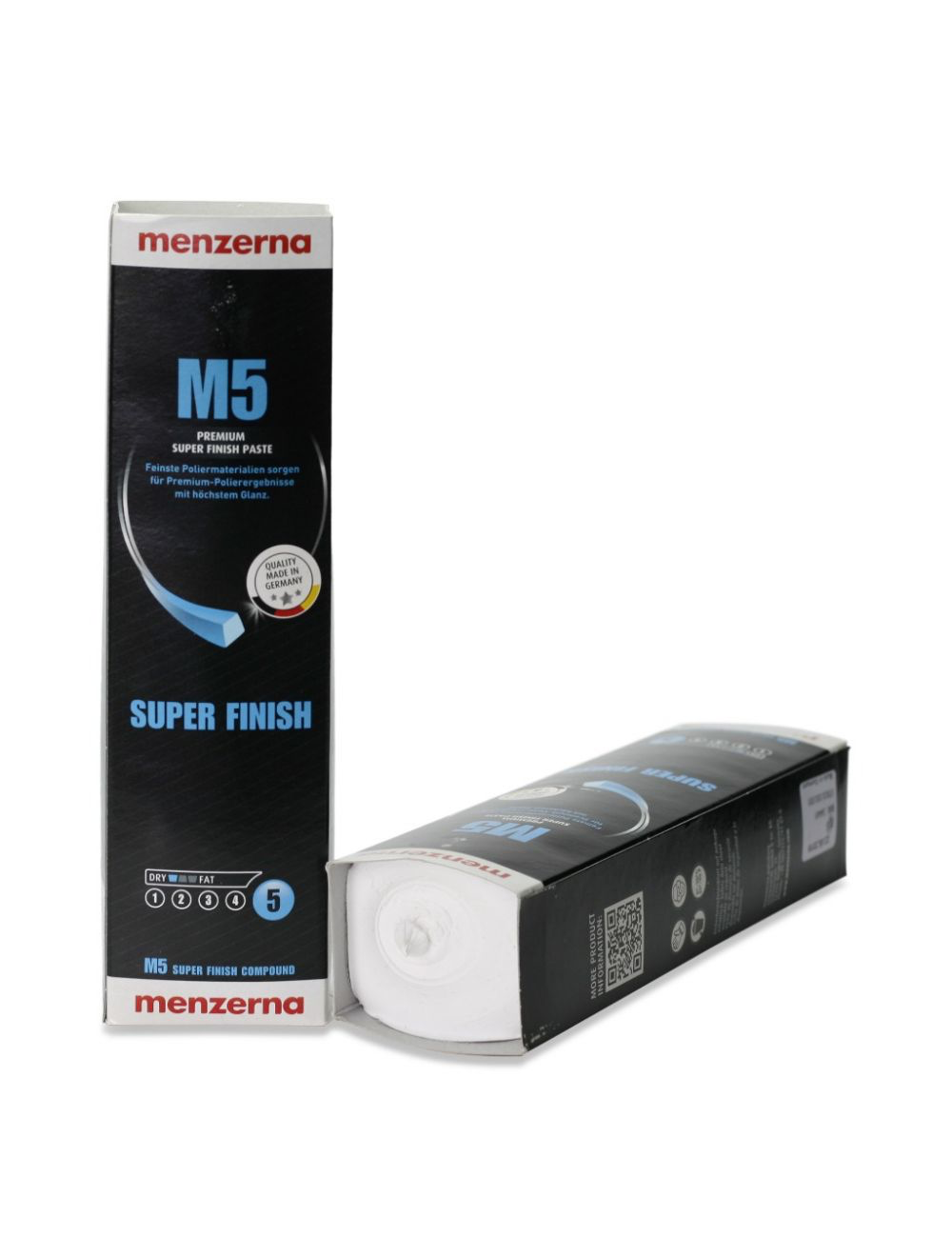 Menzerna M5 polijstpasta wit mirror glans