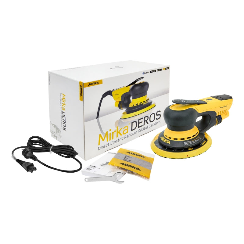 MIRKA DEROS 650CV 150mm Schuurmachine Compleet