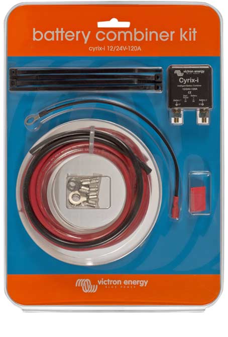 Cyrix-ct 12/24V-120A Battery Combiner Kit Retail