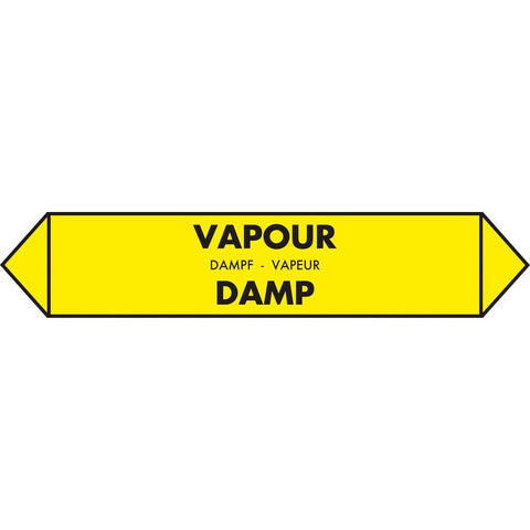STICKER, DAMP