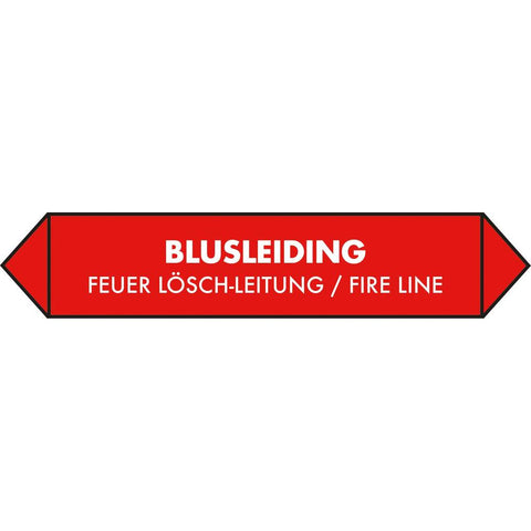 STICKER, BLUSLEIDING