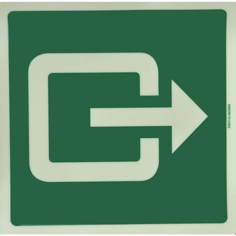 STICKER, UITGANG: SYMBOOL LICHTGEVEND