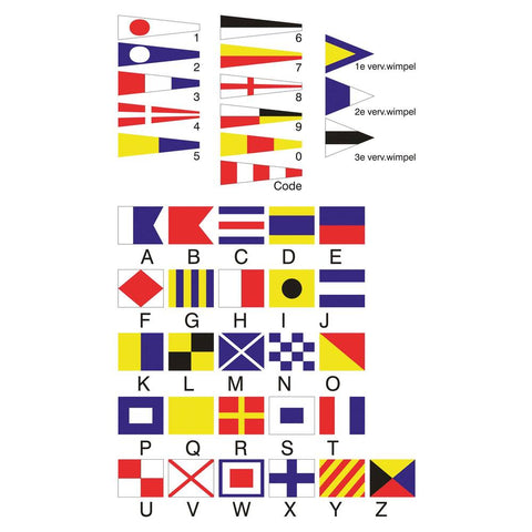 VLAG, SET VAN 40 SEINVLAGGEN