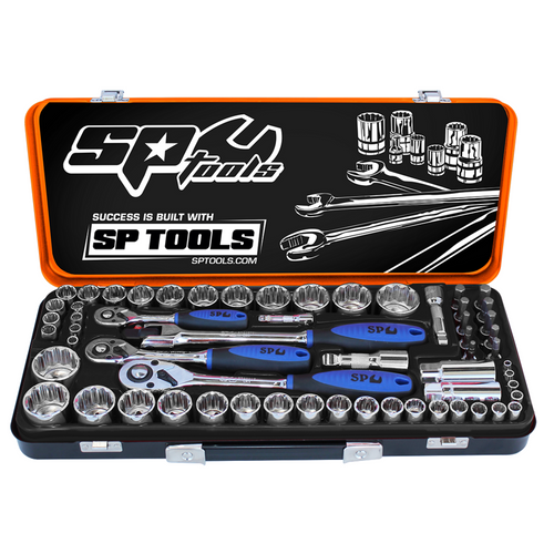 1/4"DR, 3/8"DR & 1/2"DR SOCKET SET - 12PT METRIC/SAE - 59PC