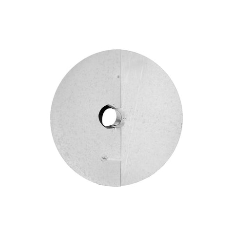 RATTENSCHILD GEGALVANISEERD STAAL 60X8 CM