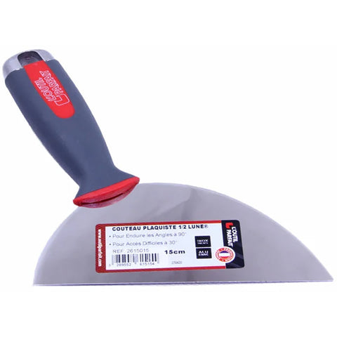 Alvernis Plamuurmes LP halve maan 150 mm.