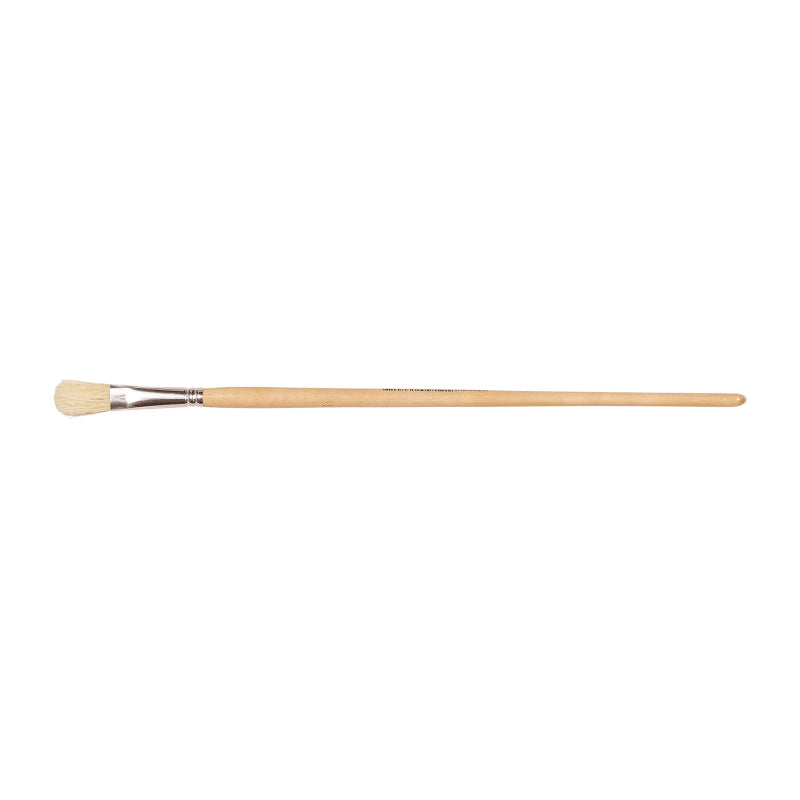 Lyonpenseel Plat Gelakt Wit