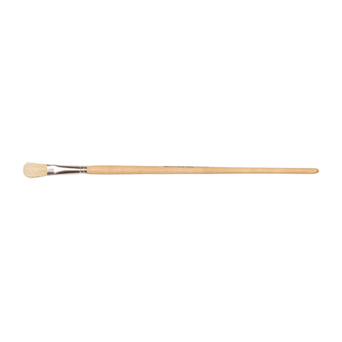Lyonpenseel Plat Gelakt Wit