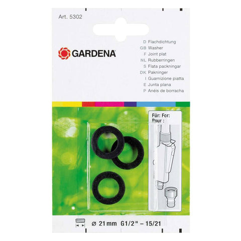GARDENA KRAANKOPPELING, RUBBERRINGEN