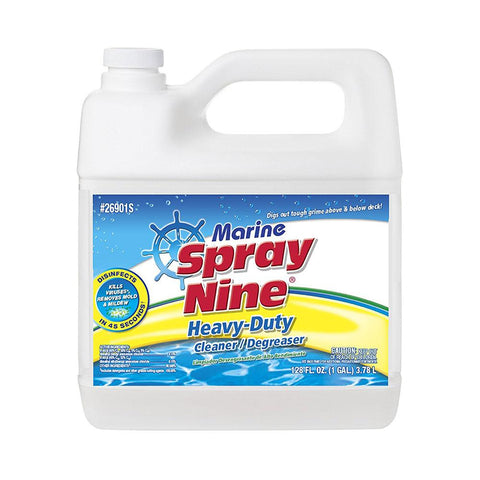 Marine Spray Nine multi purpose cleaner, 1 gallon