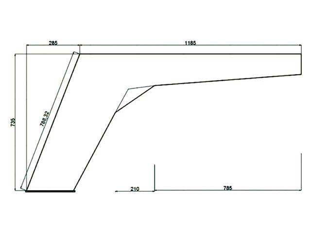 Davits RVS304 - 2020 model