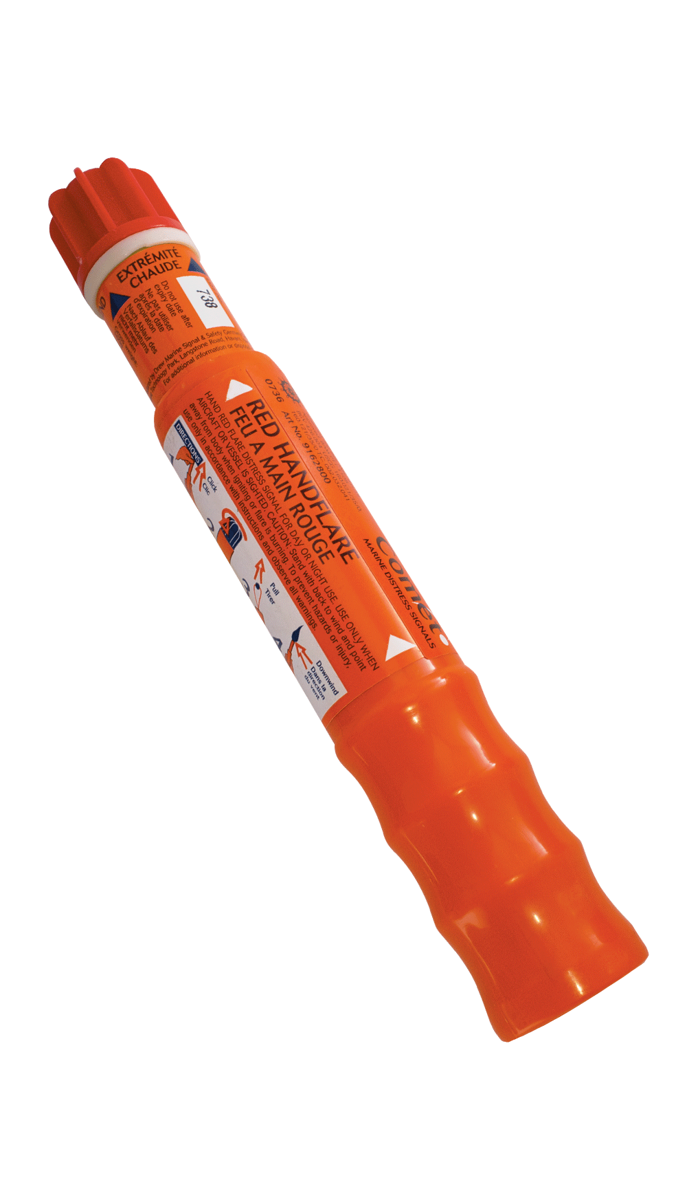 Comet Handfakkel Rood