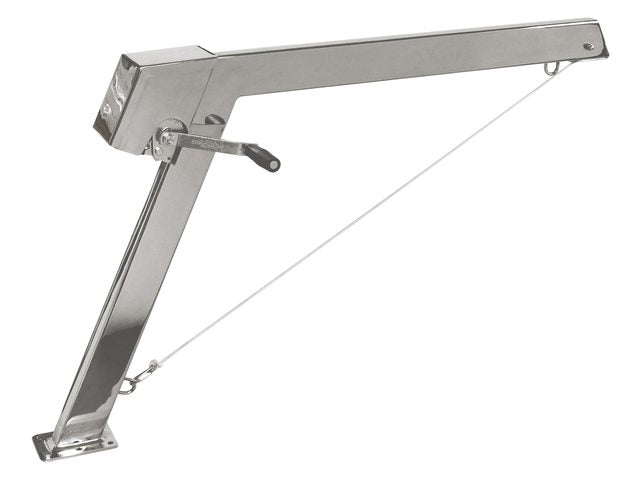 Davit 150 kg RVS304 Per stel