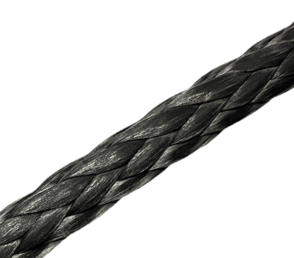 UHMWPE 12-kops gevlochten grijs gecoat