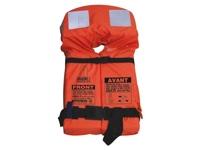 LALIZAS Geavanceerd opvouwbaar reddingsvest SOLAS-(LSA-code) 2010