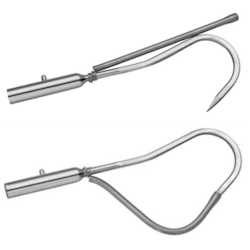 Shurhold Stainless Steel Gaff Hook with spring guard SH1804