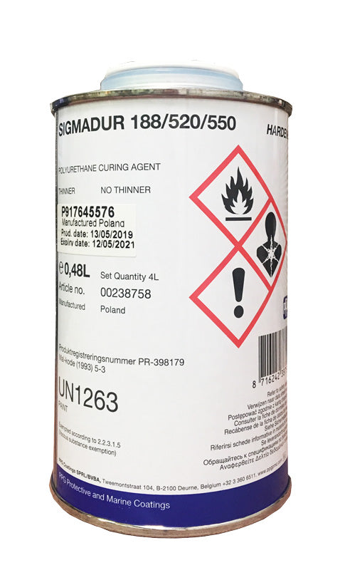 Sigmadur 520 / 550 Verharder - Los B Component [0.48L]