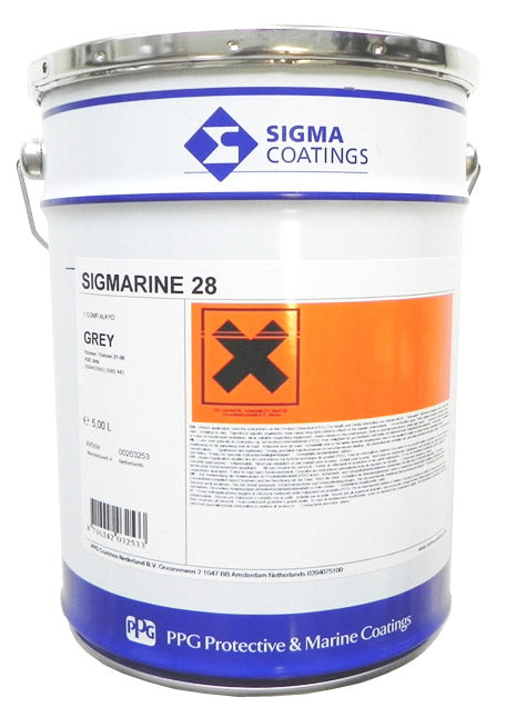 Sigmarine 28 Grijs 5 liter